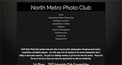 Desktop Screenshot of northmetrophotoclub.org